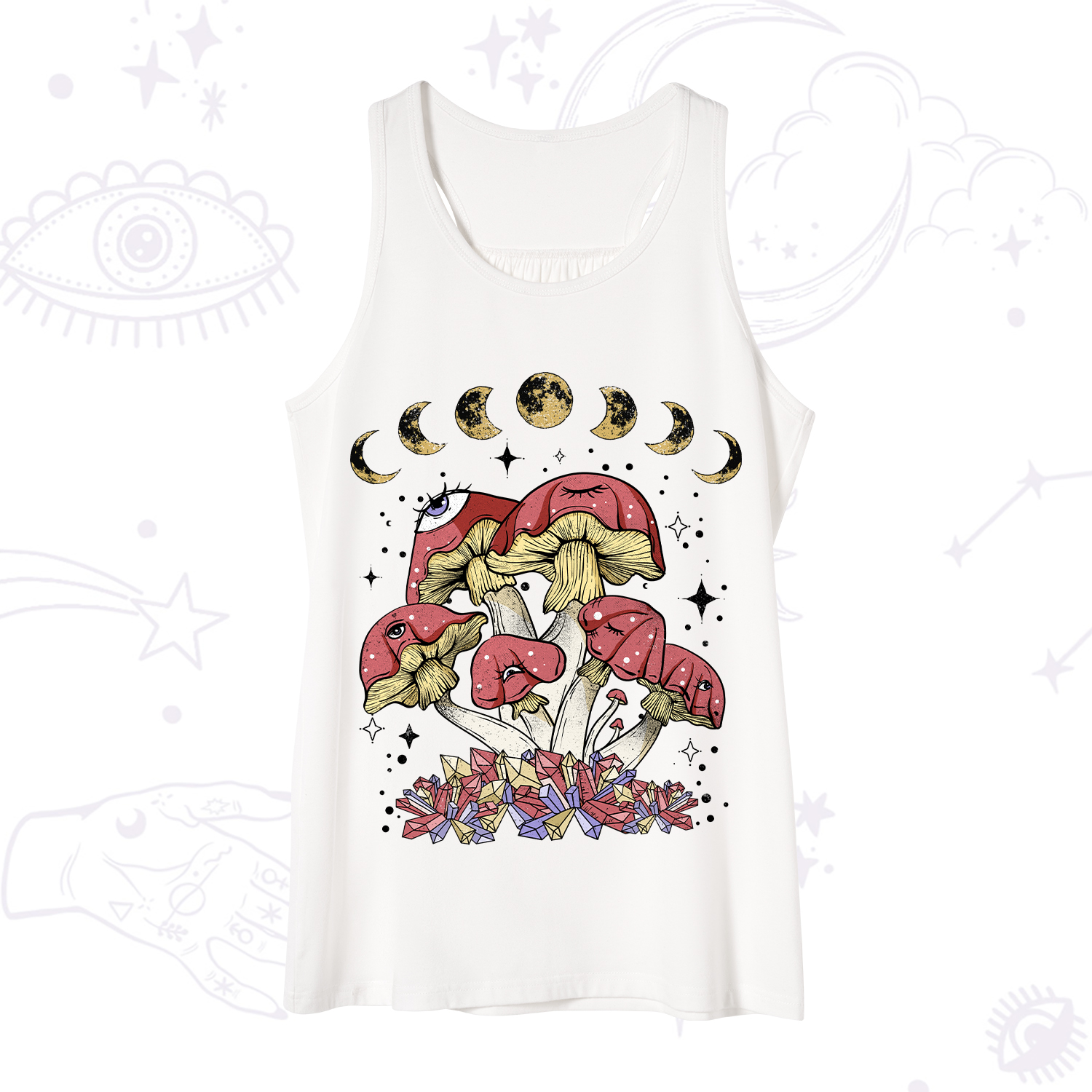 Purplehecate Magic Mushroom Tank