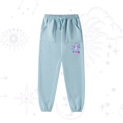 Purplehecate Off To Cause A Kerfuffle Cat Fleece Hoodie Suit