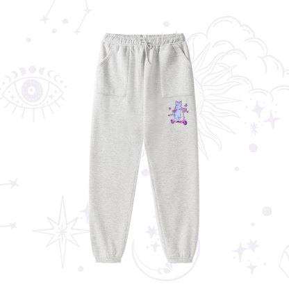 Purplehecate Off To Cause A Kerfuffle Cat Fleece Hoodie Suit