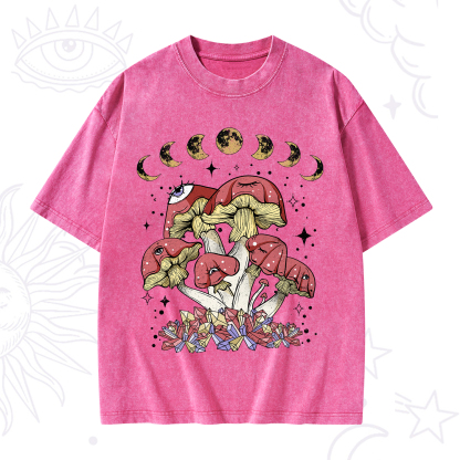 Purplehecate Magic Mushroom Washed T-Shirt