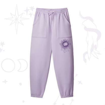 Purplehecate Starry Eye Fleece Sweatpants
