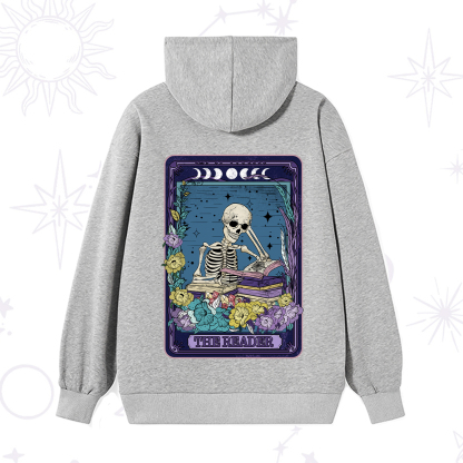 Purplehecate The Reader Tarot Card Hoodie