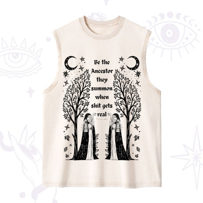 Purplehecate Be The Ancestor They Summon When Shit Gets Real Washed Tank