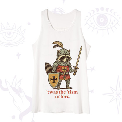Purplehecate Raccoon Knight 'Twas The Tism M'Lord Tank