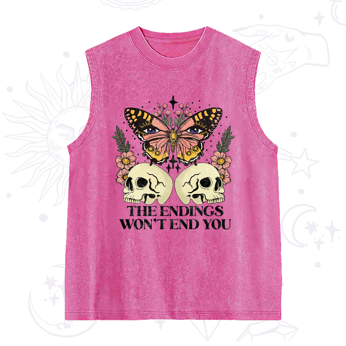 Purplehecate The Endings Won't End You Washed Tank