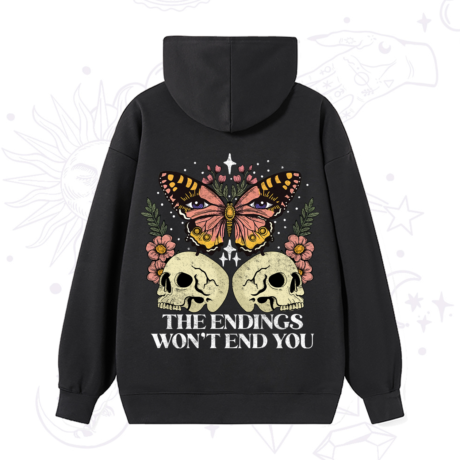 Purplehecate The Endings Won't End You Hoodie