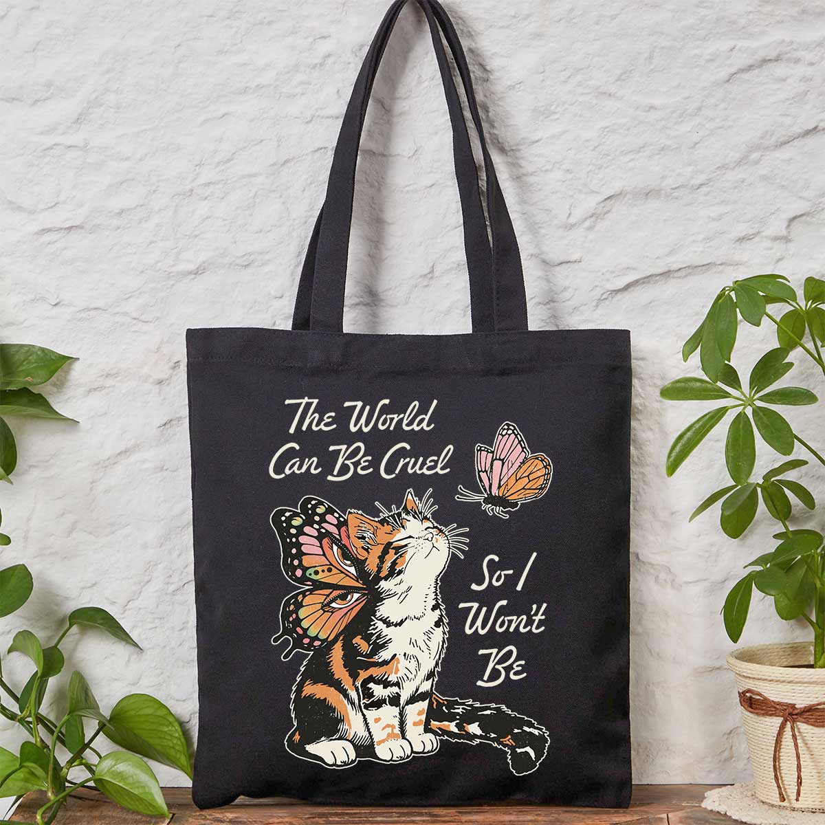 Purplehecate The World Can Be Cruel So I Won't Be Tote Bag
