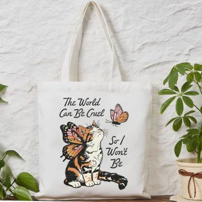 Purplehecate The World Can Be Cruel So I Won't Be Tote Bag