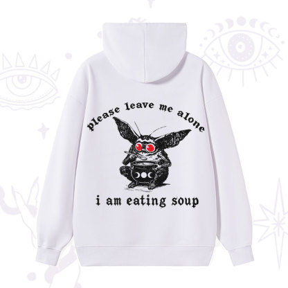 Purplehecate Mothman Eating Soup Hoodie