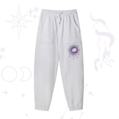Purplehecate Starry Eye Fleece Sweatpants