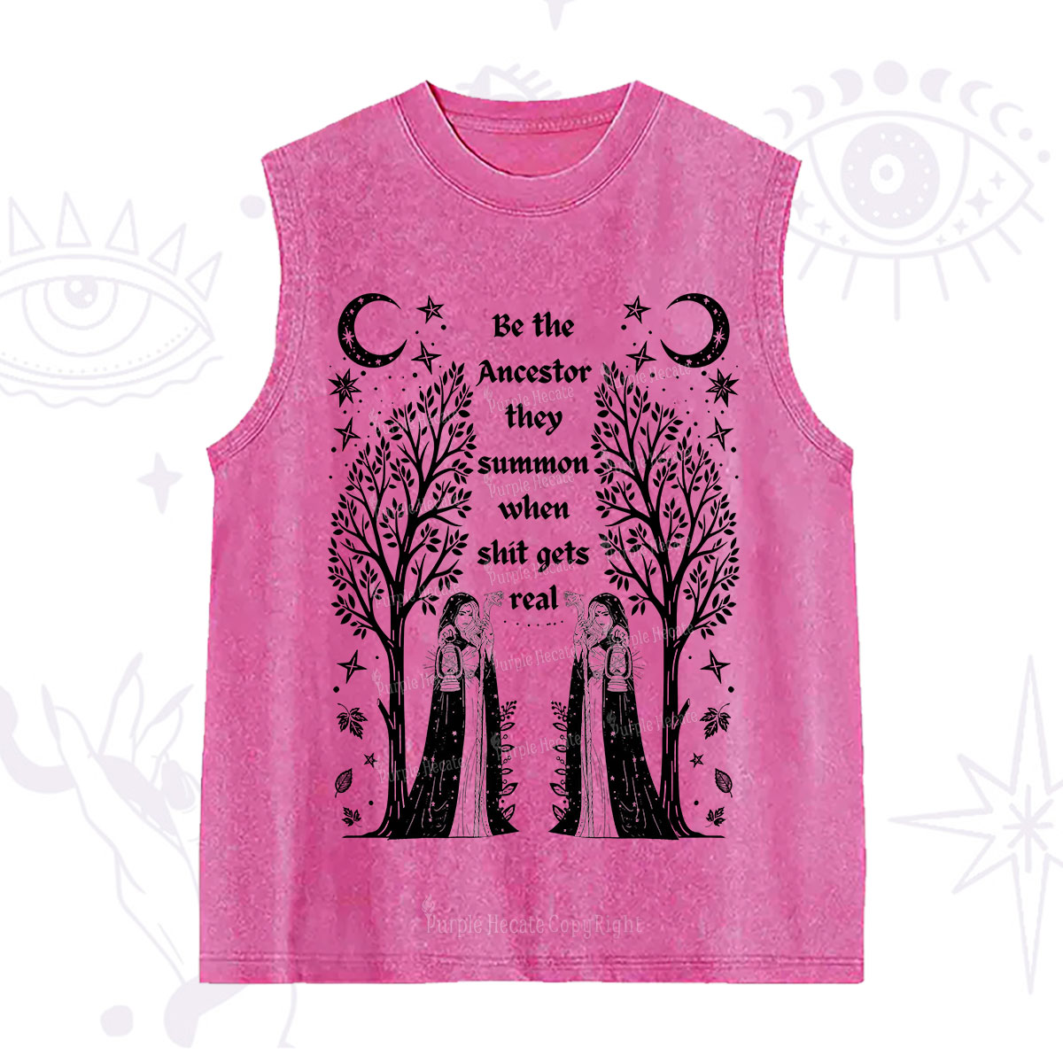 Purplehecate Be The Ancestor They Summon When Shit Gets Real Washed Tank