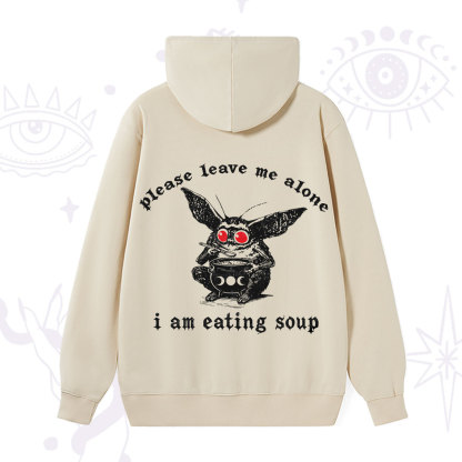 Purplehecate Mothman Eating Soup Hoodie