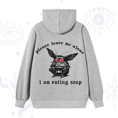 Purplehecate Mothman Eating Soup Hoodie