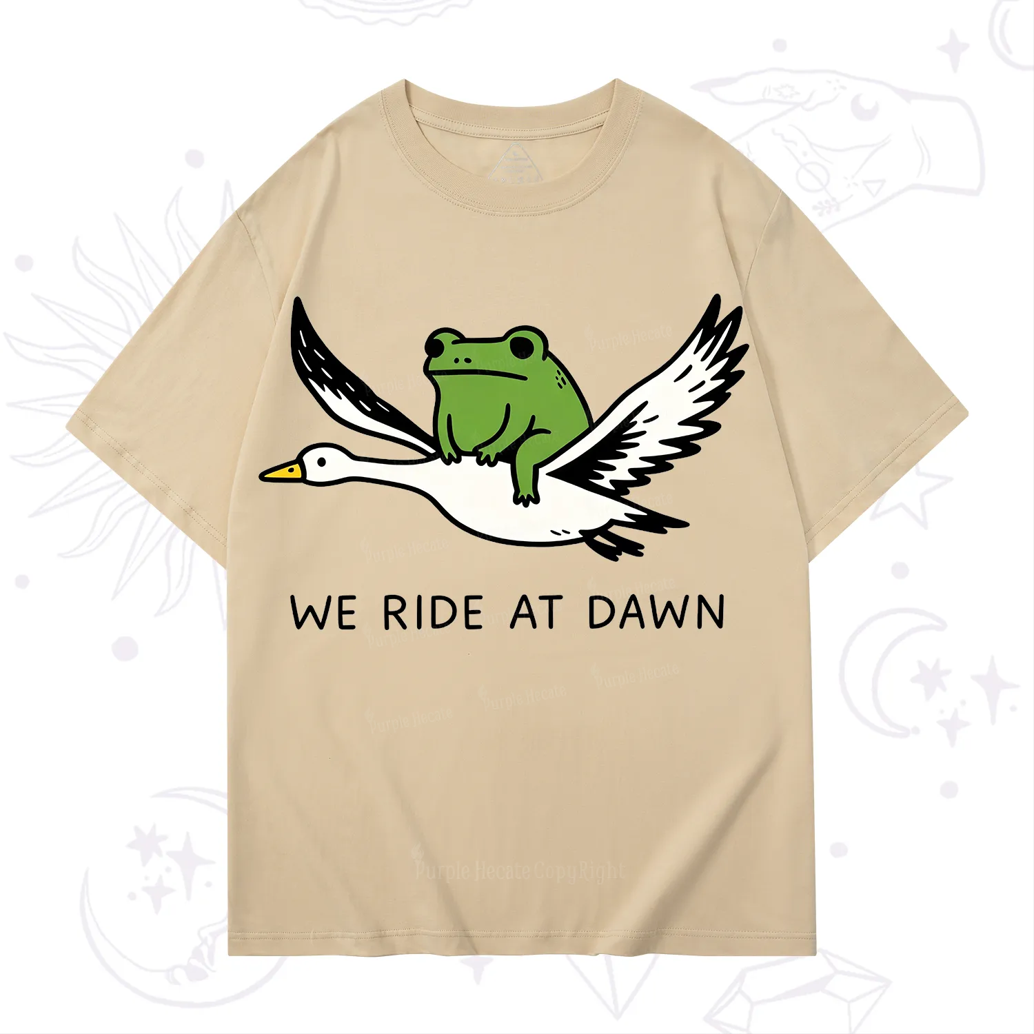 Purplehecate We Ride at Dawn T-Shirt