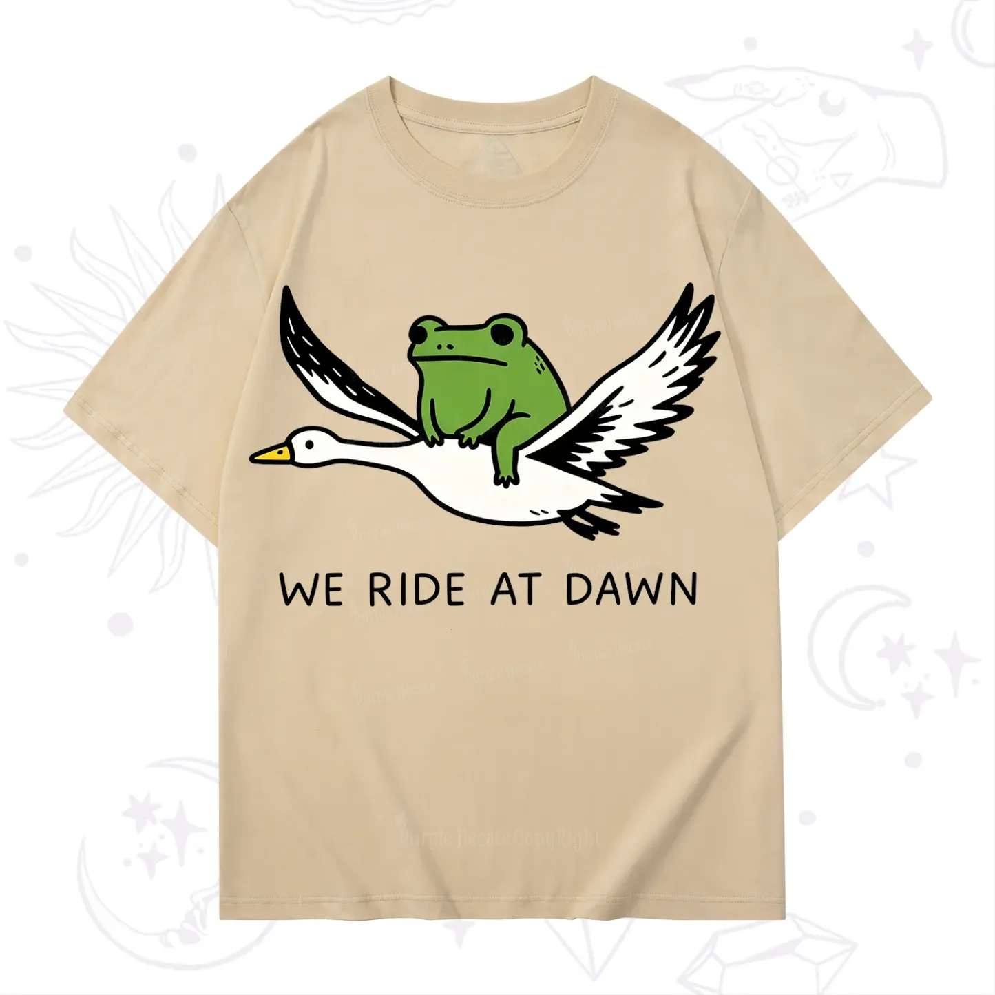 Purplehecate We Ride at Dawn T-Shirt