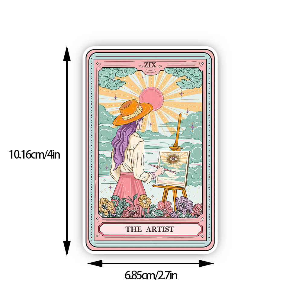 Purplehecate The Artist Tarot Sticker