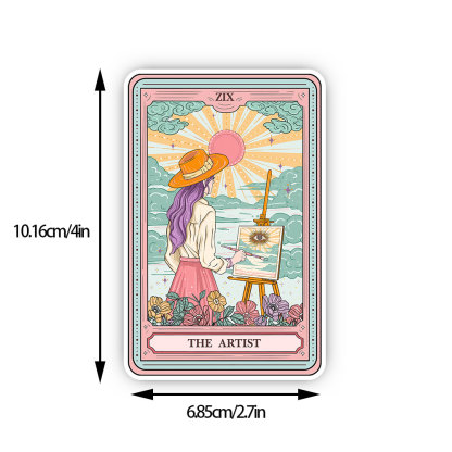 Purplehecate The Artist Tarot Sticker