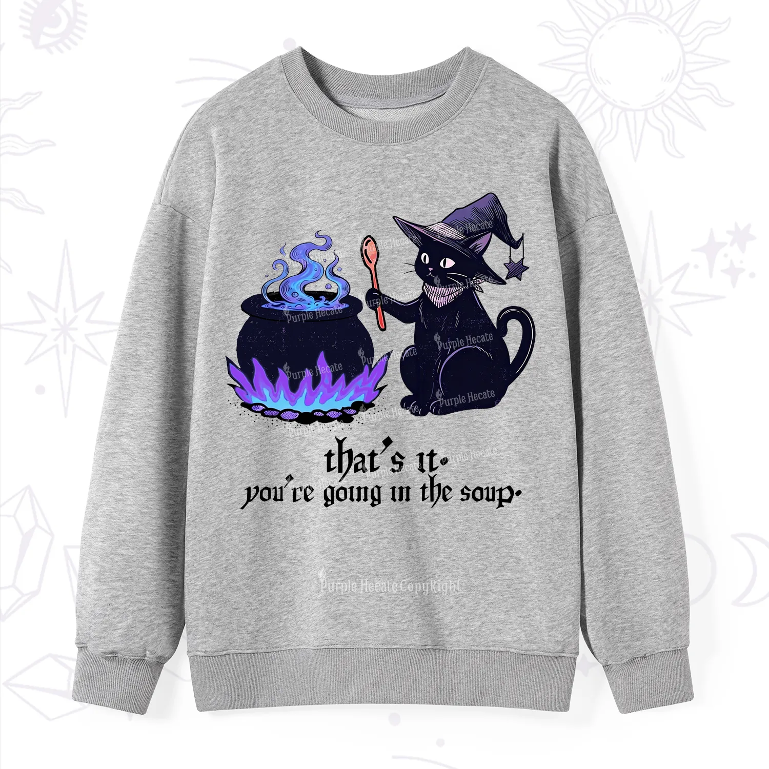 Purplehecate Trust Your Instincts Sweatshirt