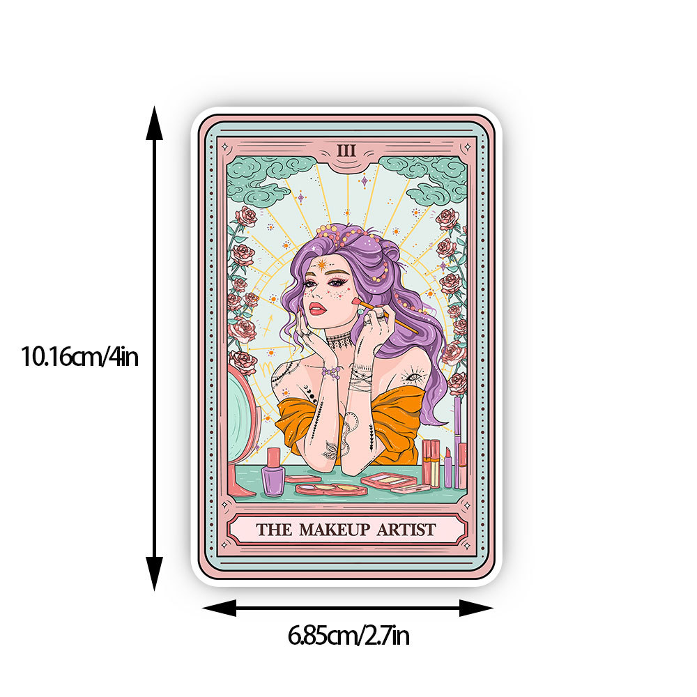 Purplehecate The Makeup Artist Tarot Sticker