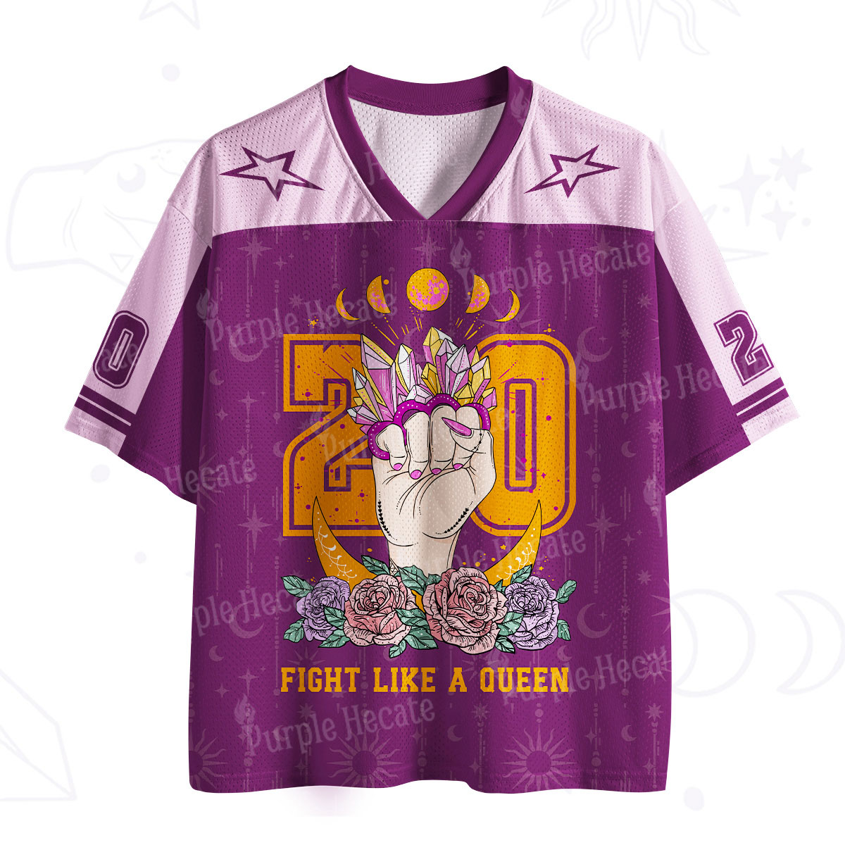 Purplehecate The Girls Power Mesh Jersey