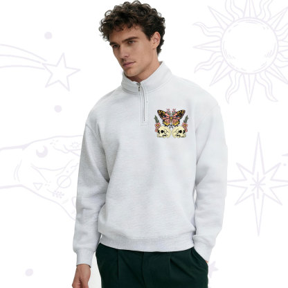 Purplehecate The Endings Won't End You Zip Fleece Sweatshirt