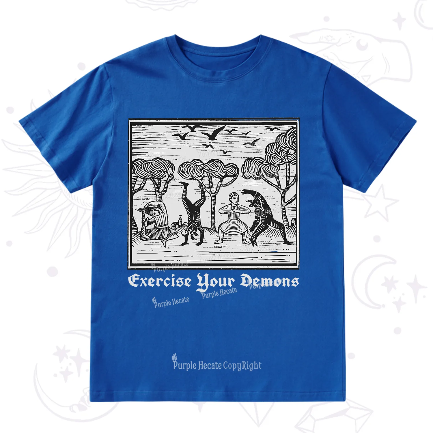Purplehecate Exercise Your Demons T-Shirt