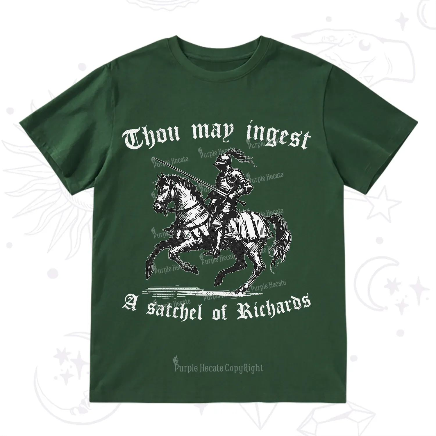 Purplehecate Thou May Ingest A Satchel of Richards T-Shirt