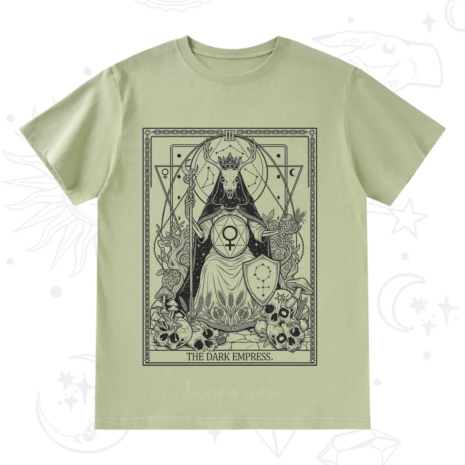 Purplehecate The Dark Empress T-Shirt
