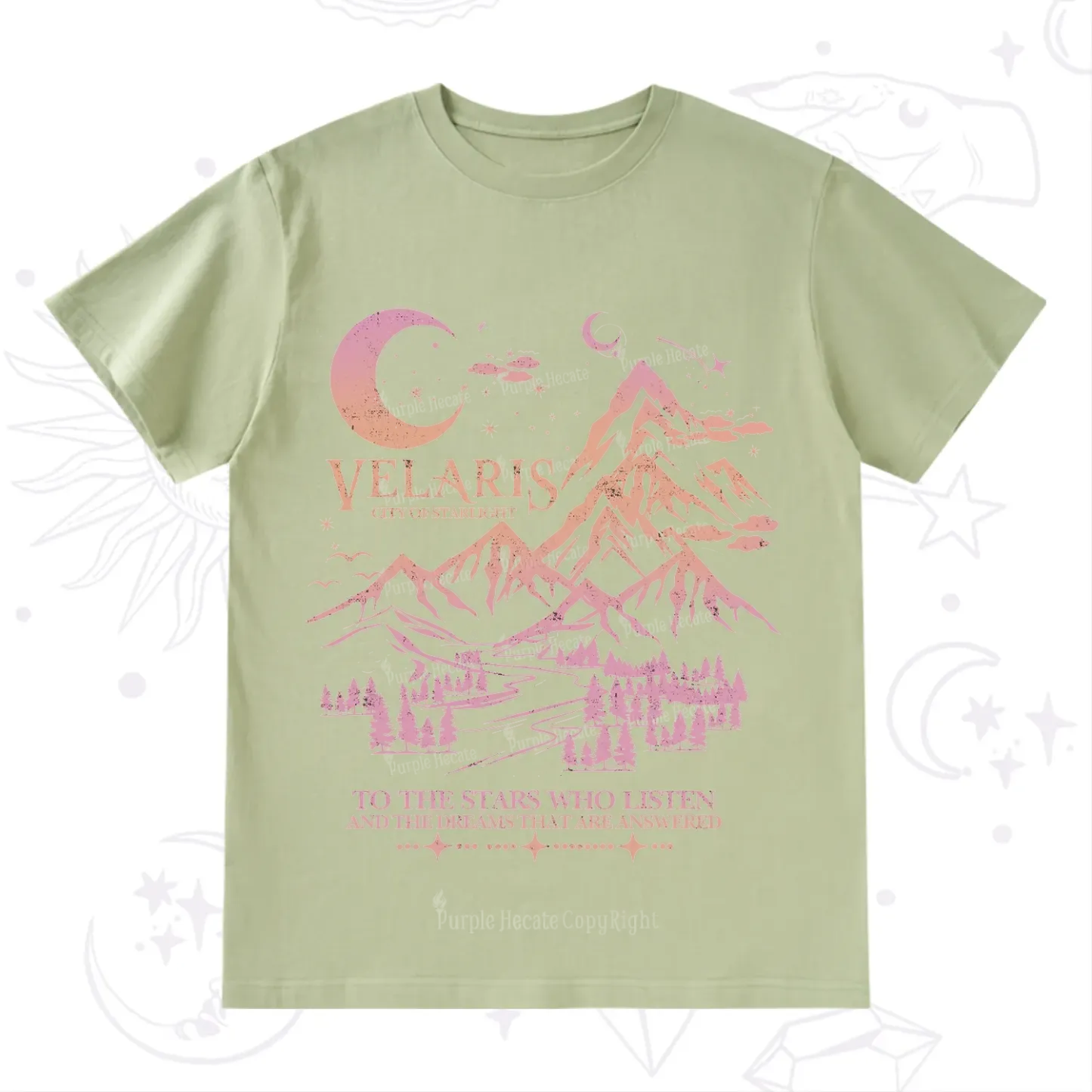 Purplehecate Echoes of the Hidden City T-Shirt