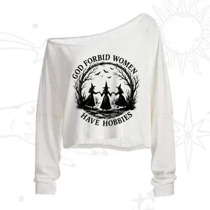 [Copy]Purplehecate The In My Feral Era Oracle Card One Shoulder Crop Shirt