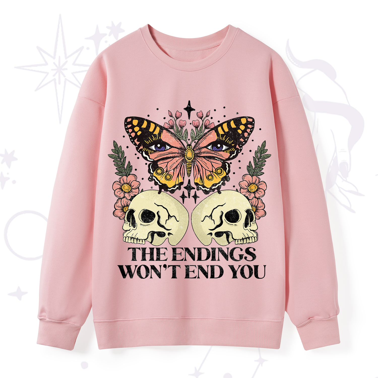 Purplehecate The Endings Won't End You Sweatshirt
