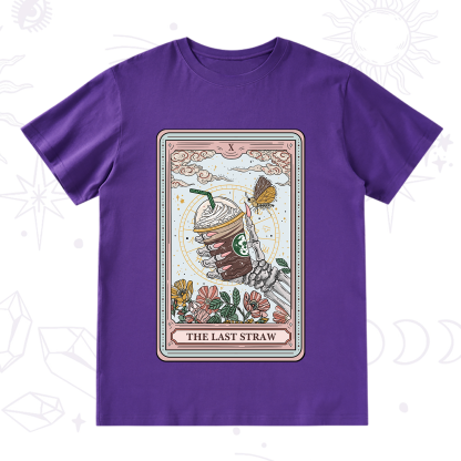 Purplehecate The Last Straw Tarot T-Shirt