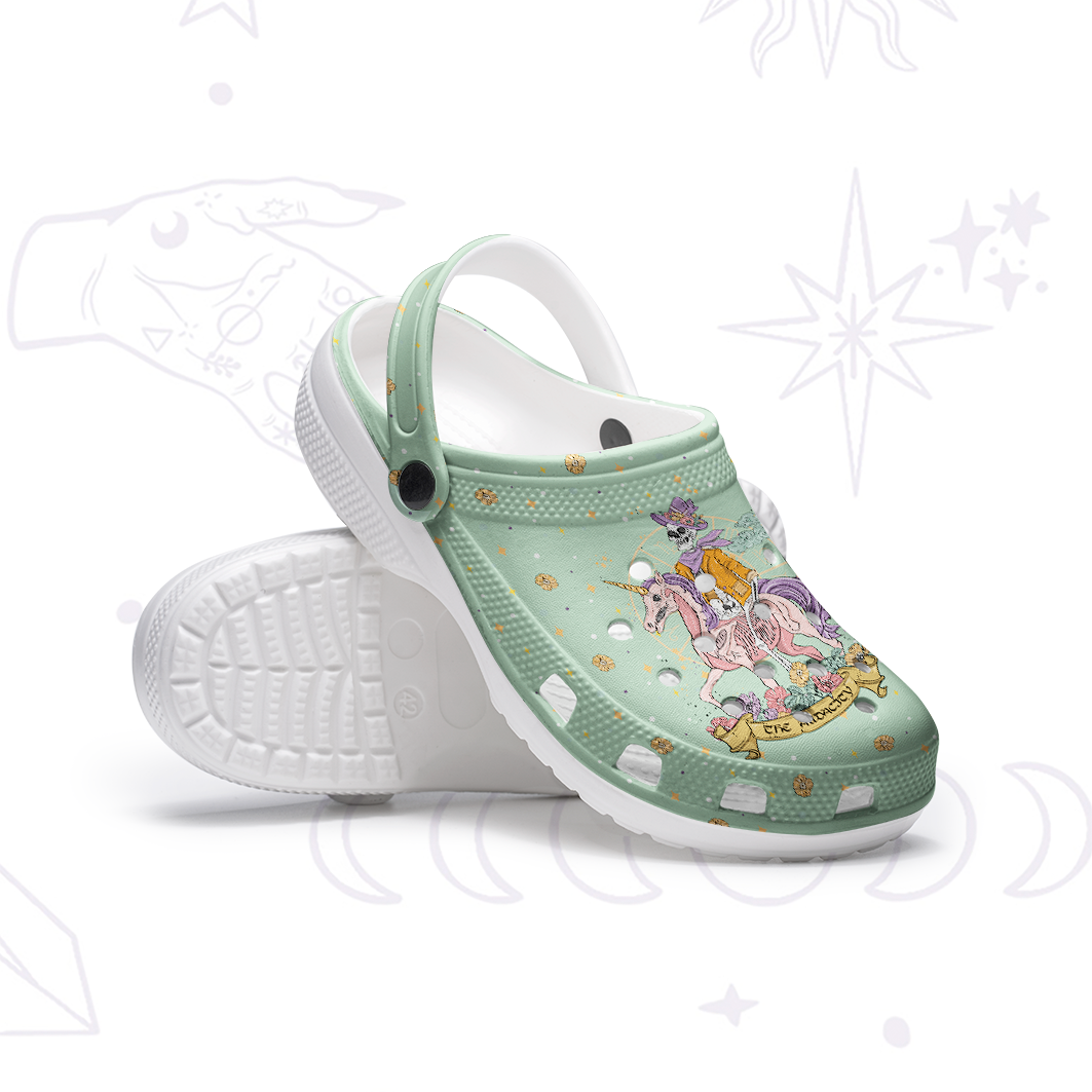 Purplehecate The Audacity Tarot Card Rubber Clogs