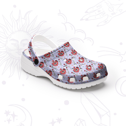 Purplehecate Mystic Eye Rubber Clogs