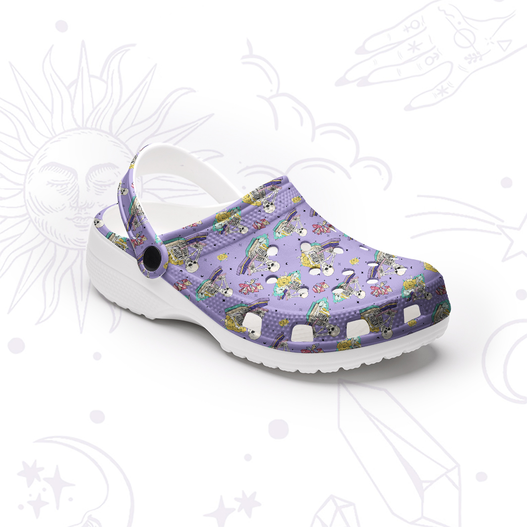 Purplehecate Book Lover Rubber Clogs