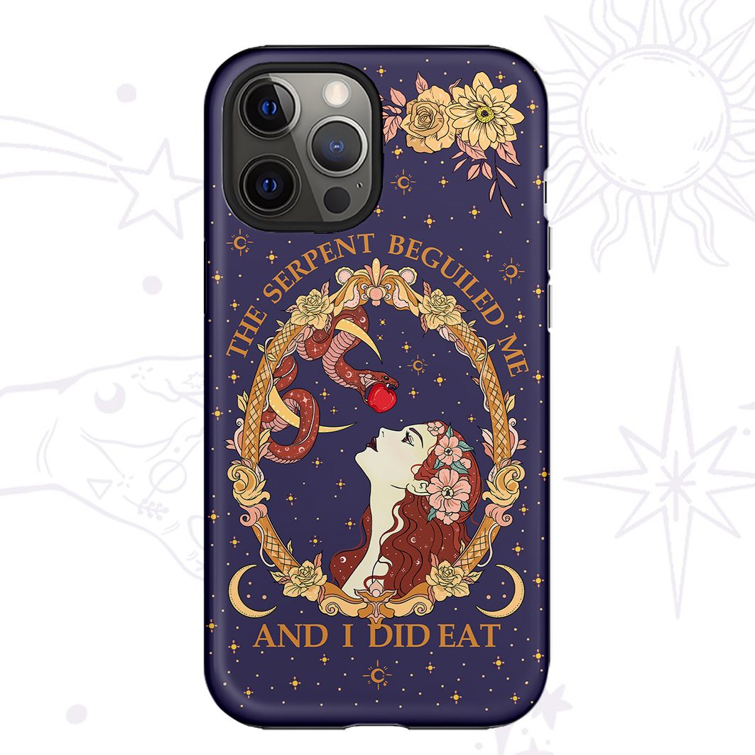 Purplehecate The Serpent Beguiled Me, And I Did Eat Phone Case
