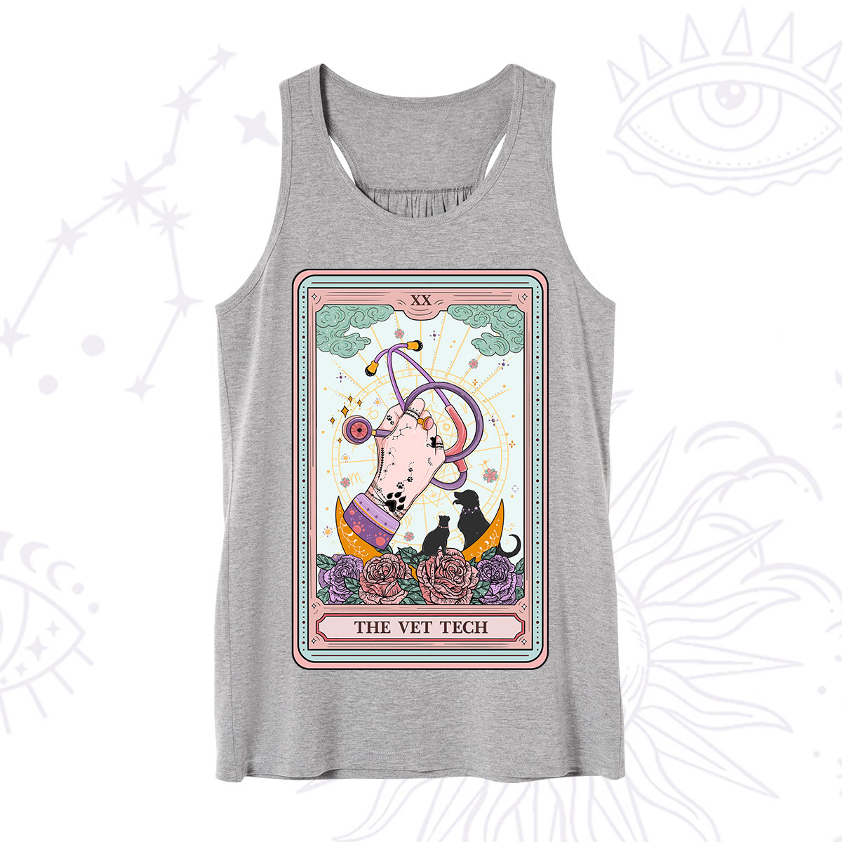 Purplehecate The Vet Tech Tarot Tank