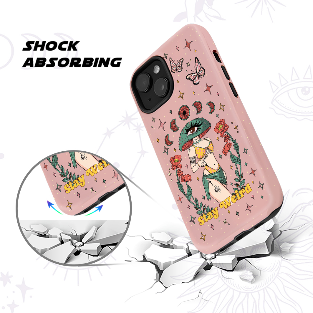 Purplehecate Stay Weird Phone Case