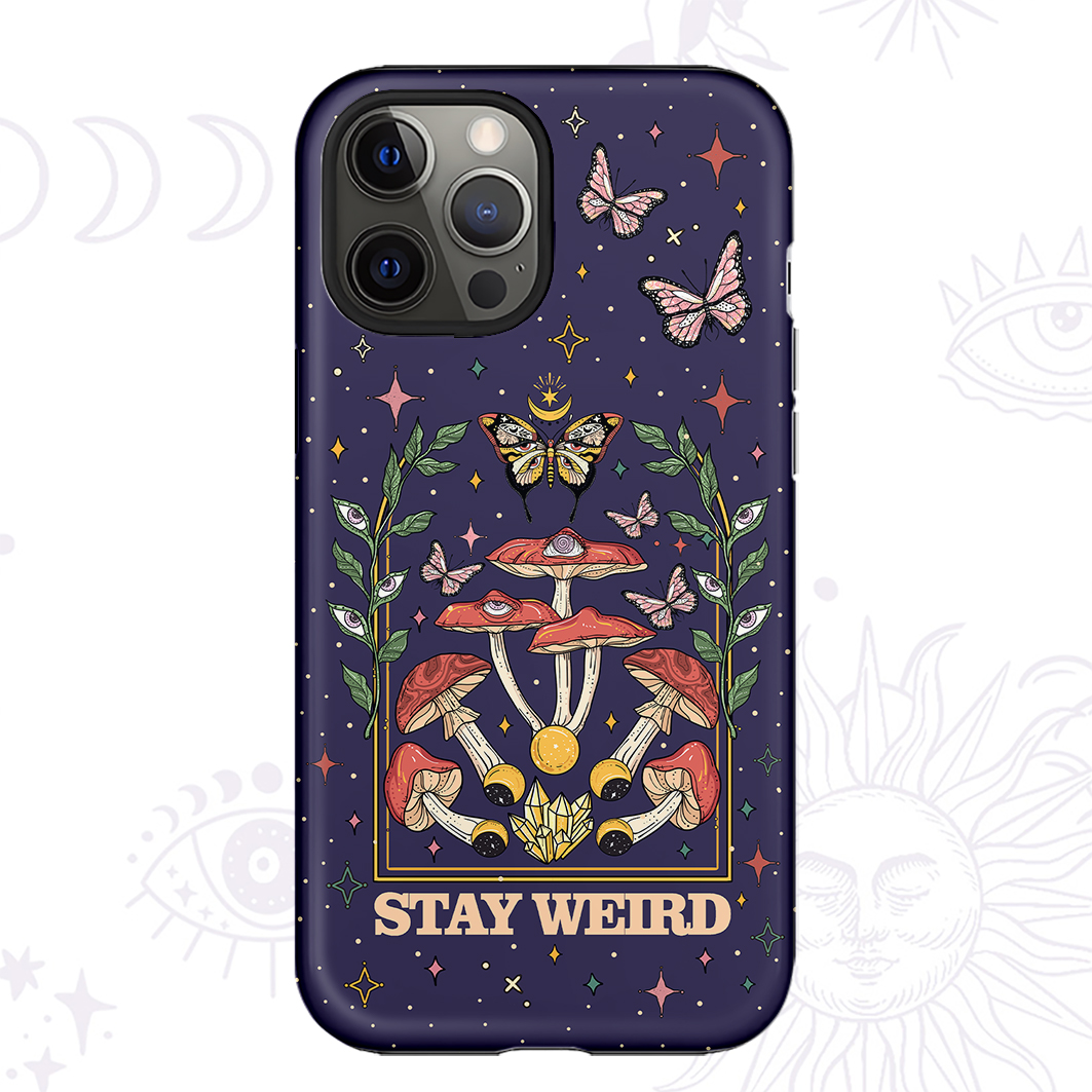 Purplehecate Stay Weird Phone Case