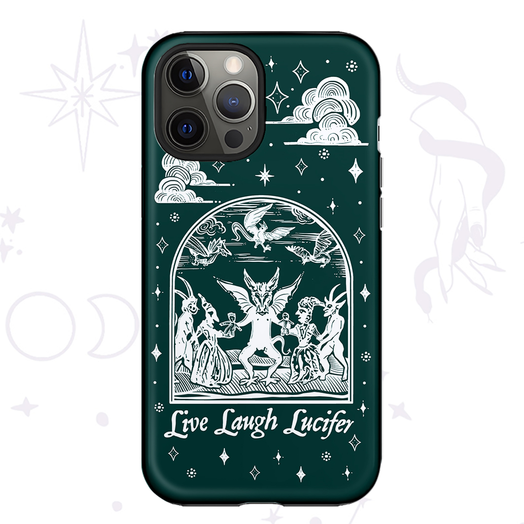 Purplehecate Live Laugh Lucifer Phone Case
