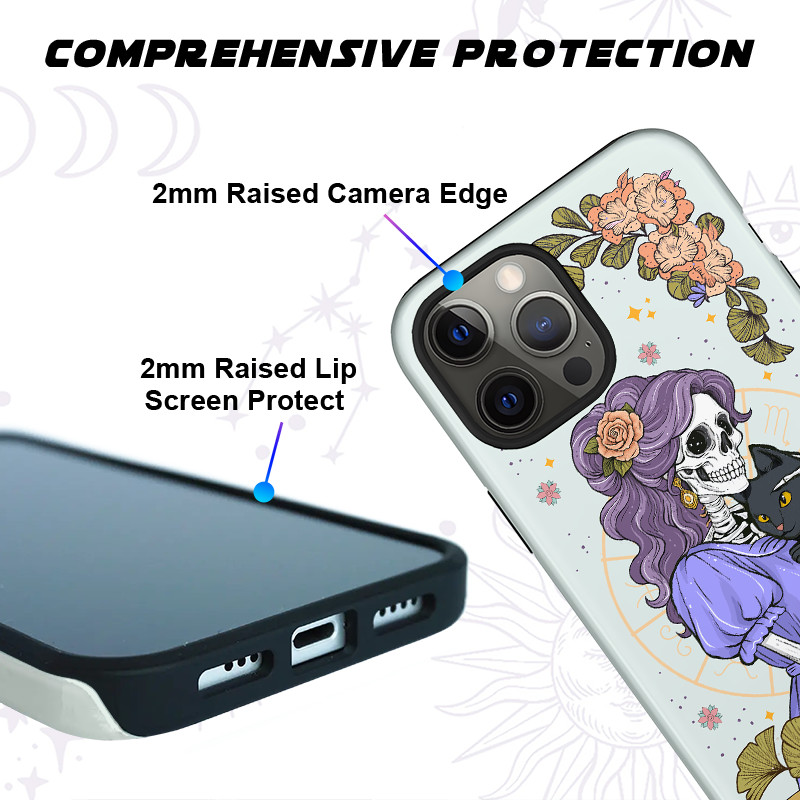 Purplehecate The Mystic Witch Cat Mom Phone Case