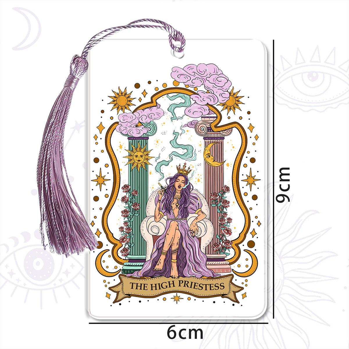 Purplehecate The High Priestess Goddess Bookmark