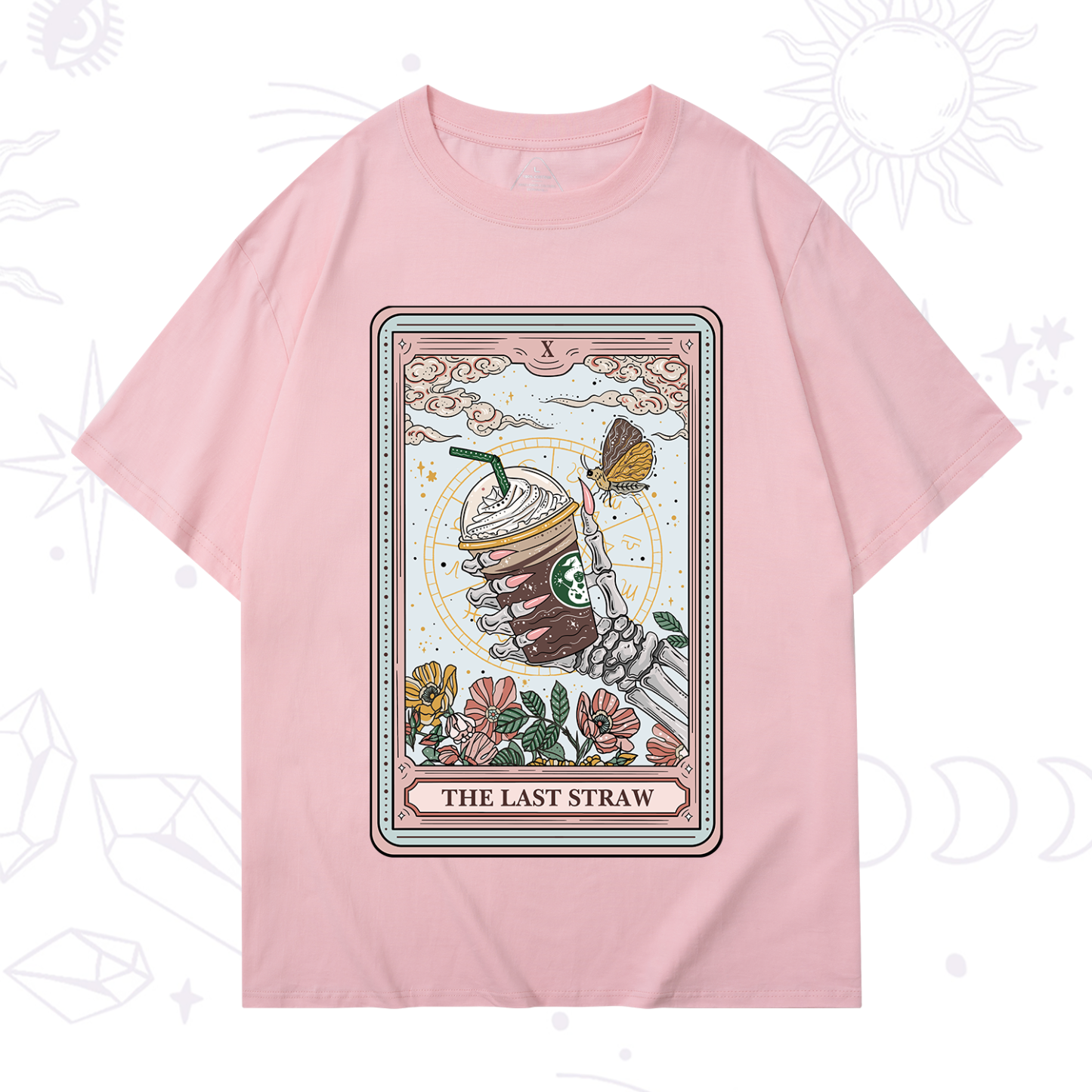 Purplehecate The Last Straw Tarot T-Shirt