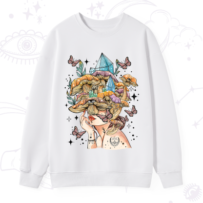 Purplehecate Crystal Goddess Sweatshirt