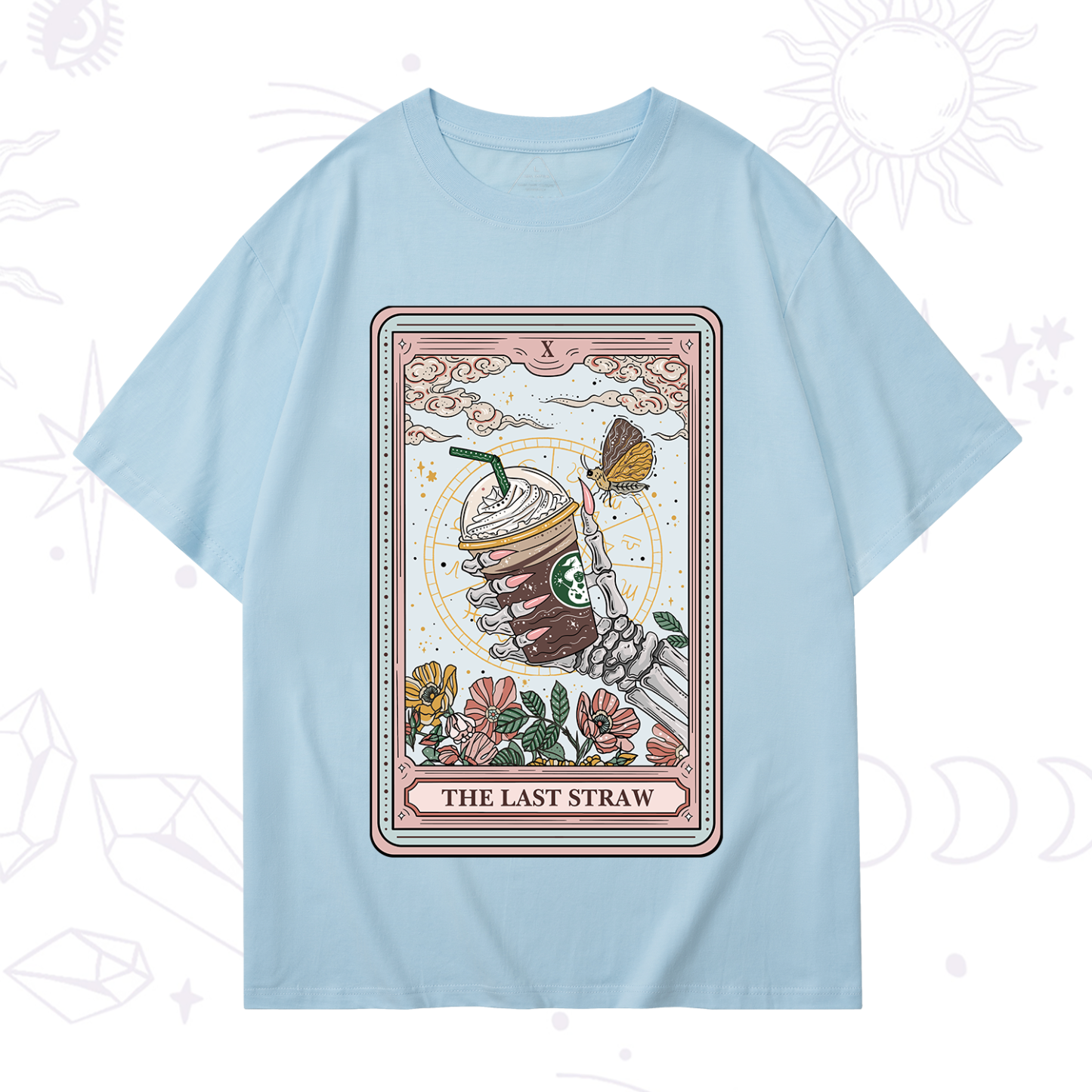 Purplehecate The Last Straw Tarot T-Shirt