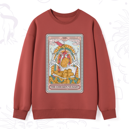 Purplehecate The Chicken Nugget Tarot Sweatshirt