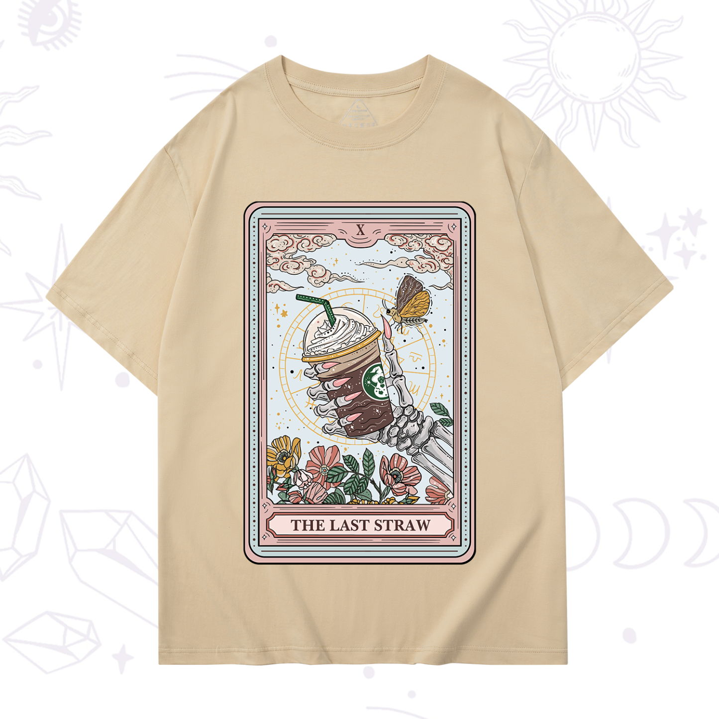Purplehecate The Last Straw Tarot T-Shirt
