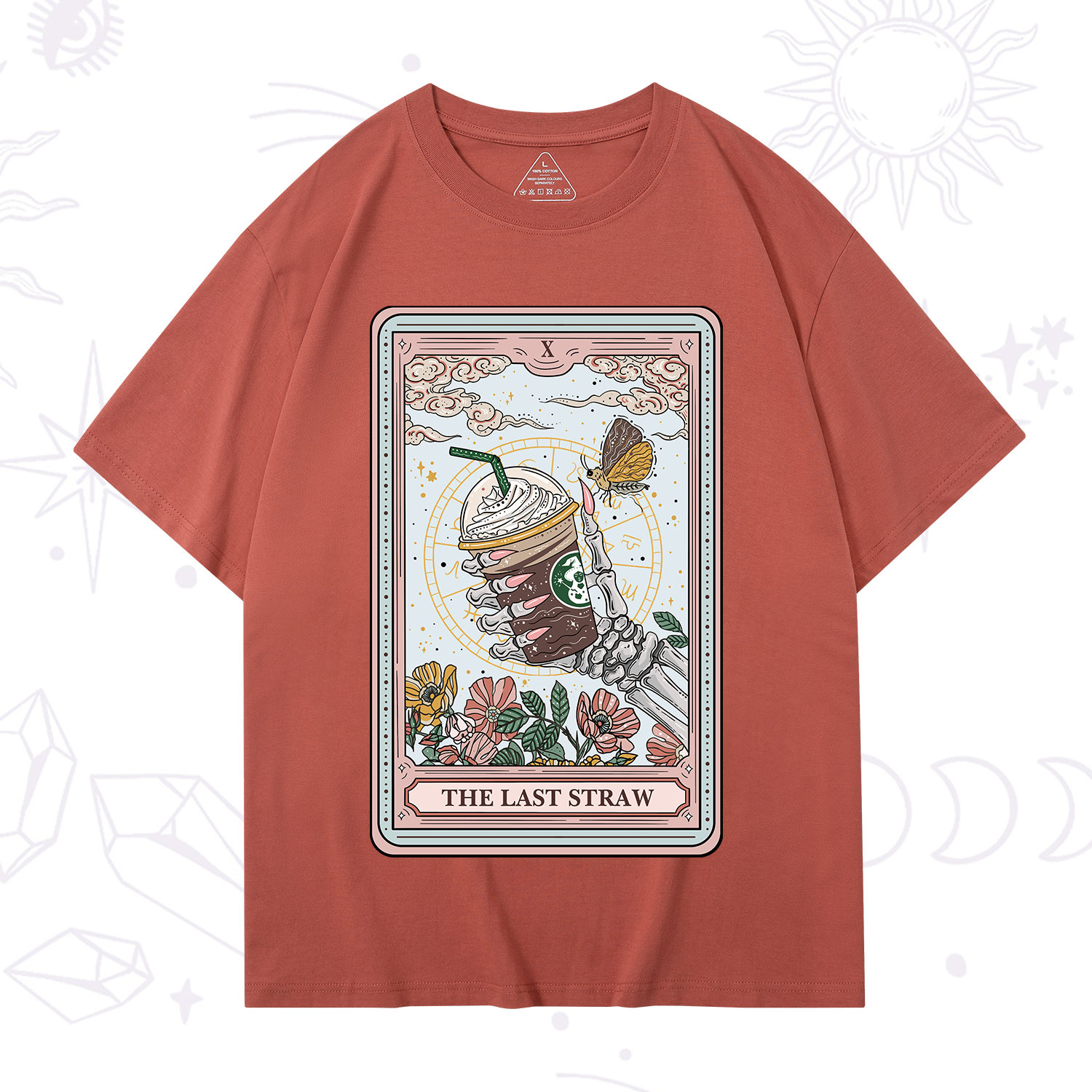 Purplehecate The Last Straw Tarot T-Shirt
