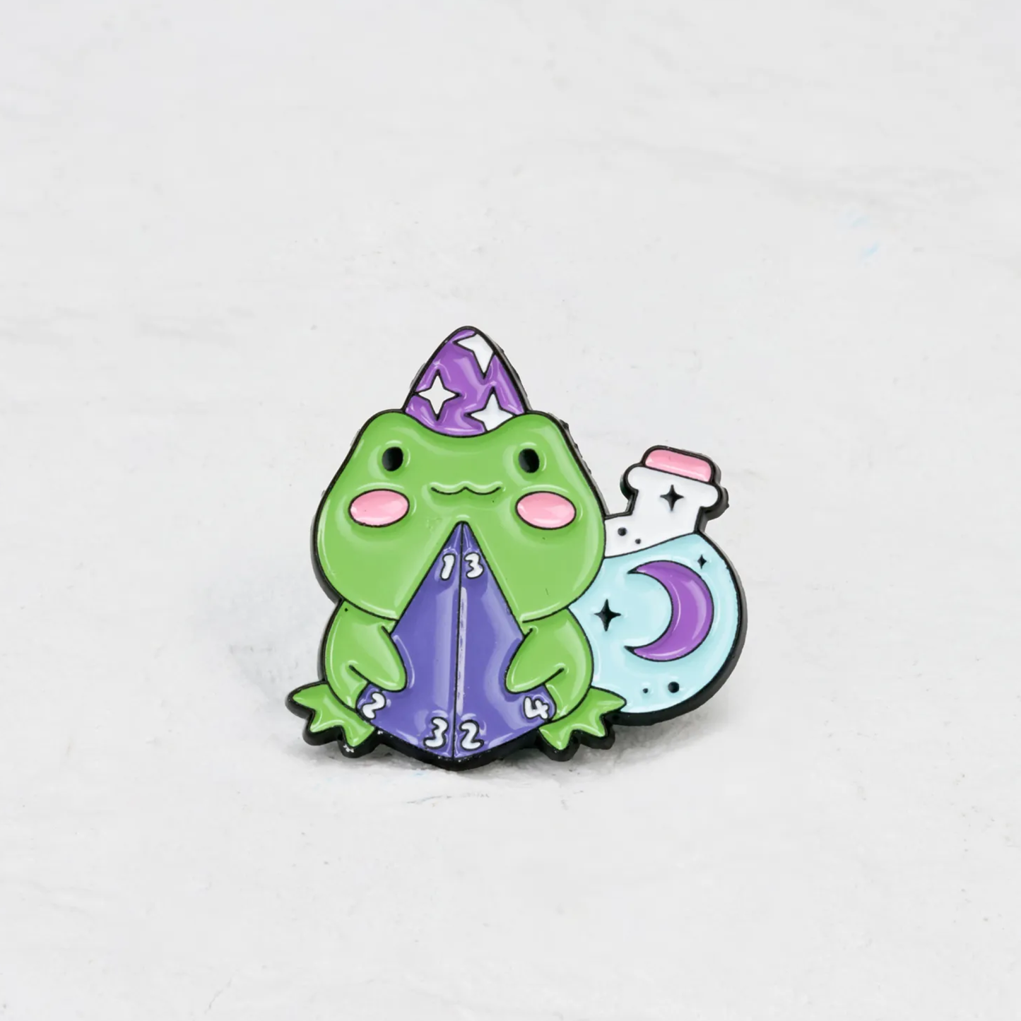 Purplehecate Alchemist Frog Pin