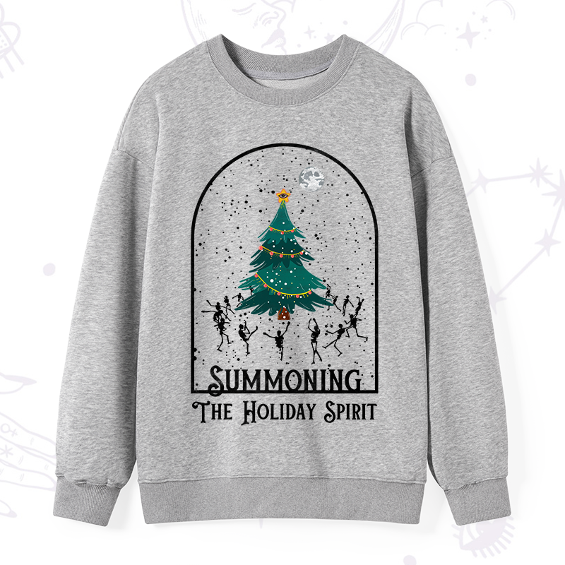 Purplehecate Christmas The Holiday Spirit Sweatshirt